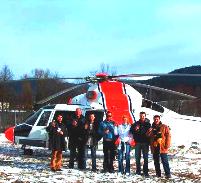 Helicopter incentiv gateaway in Transylvania